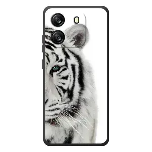 Чохли з картинкою животних Blackview Wave 6C (Білий Тигр)
