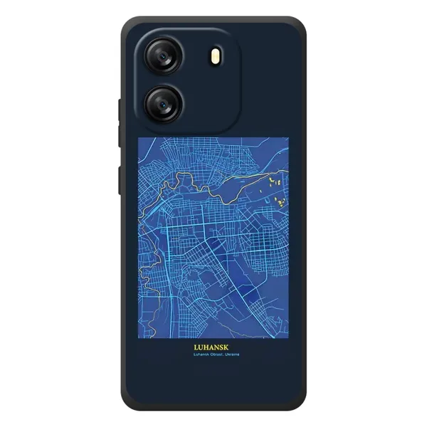 Чохол з принтом «Луганськ» для Blackview Wave 6C