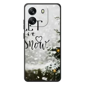 Новорічні, Святкові Чохли для Blackview Wave 6C - 2024 год (Let it snow)