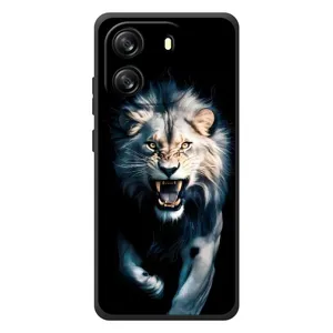 Чохол з картинкою 'Хижаки' для Blackview Wave 6C (Лев у темряві)