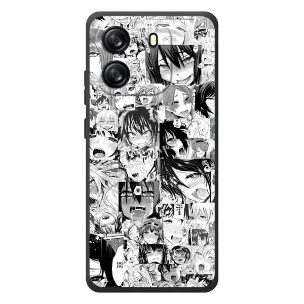 Чохол з принтом «Ahegao manga» для Blackview Wave 6C