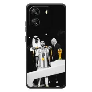 Чохли для Blackview Wave 6C (Leo чемпіон) (AlphaPrint) (Мессі коронований)