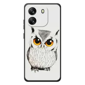 Чохол з пташками на Blackview Wave 6C (VPrint) (Мила Сова)