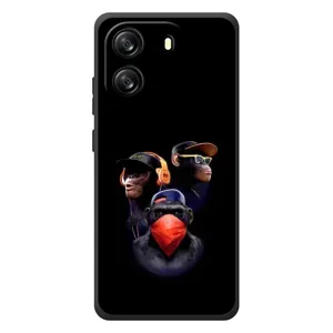 Чохол з Мавпами Blackview Wave 6C - (AlphaPrint) (Три мавпи)
