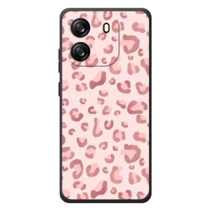 Чохол з розовим принтом для Blackview Wave 6C (Рожевий леопард)