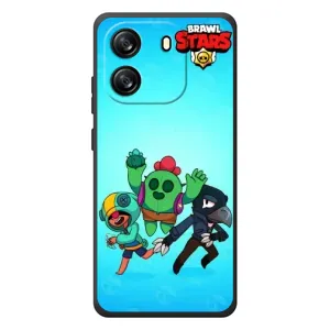 Чехлы Brawl Stars для Blackview Wave 6C (AlphaPrint) (Тріо героїв)