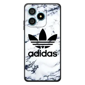 Чехлы Адидас для Blackview Wave 9C (AlphaPrint) (Адидас на мраморе)
