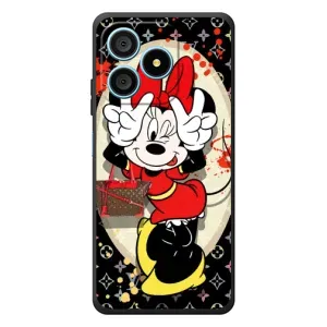 Чохол Disney Mouse Blackview Wave 9C (PREMIUMPrint) (Мінні peace)