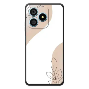 Силконовий чохол з принтом в квітах на Blackview Wave 9C
