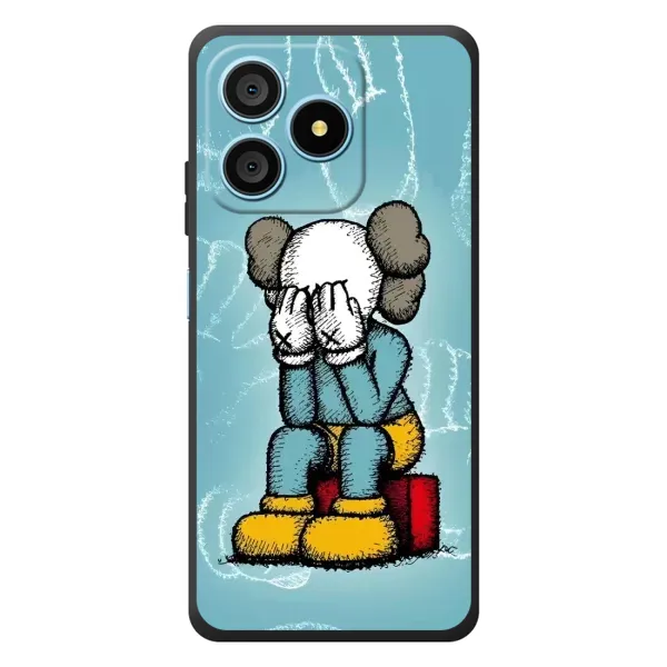 Чехол с принтом «Плач Bearbrick» для Blackview Wave 9C