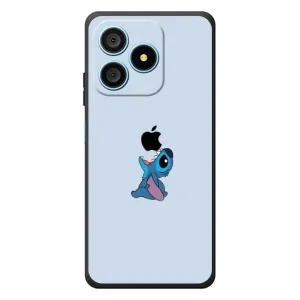 Чохол з принтом Стіч на Blackview Wave 9C (Stitch apple)