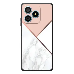 Мраморный чехол на Blackview Wave 9C (VPrint) (Тройной мрамор)