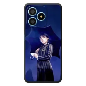Чохли Венсдей на Blackview Wave 9C Уенсдей (AlphaPrint) (Венздей з парасолькою)