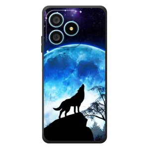 Защитные чехлы для Блэквью Вейв 9С (AlphaPrint) (ХИТ продаж) ВОЛК (Волк на луну)