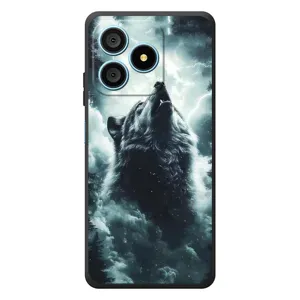 Чохол з картинкою 'Хижаки' для Blackview Wave 9C (Вовк у хмарах)