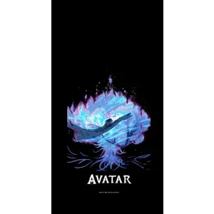 Чехлы с фильма АВАТАР для Самсунг А02 (AlphaPrint) (фон Аватар)