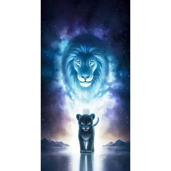 Чехол с принтом «Маленький лев» для Samsung Galaxy A02