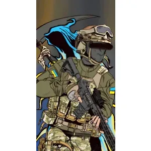 Чехлы с картинкой ЗСУ для Самсунг А02 (AlphaPrint)