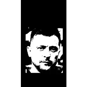 Чехол для Самсунг А02 (AlphaPrint - с принтом Зеленского)