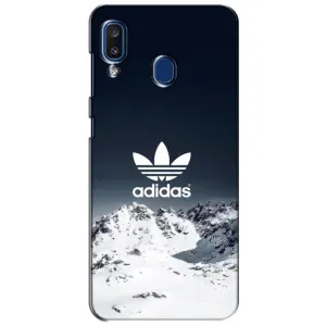 Чехлы Адидас для Samsung Galaxy a20 2019 (A205F) (AlphaPrint) (Адидас в горах)