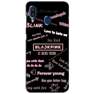 Чохол з музикальним гуртом для Samsung Galaxy a20 2019 (A205F) (BLACKPINK)