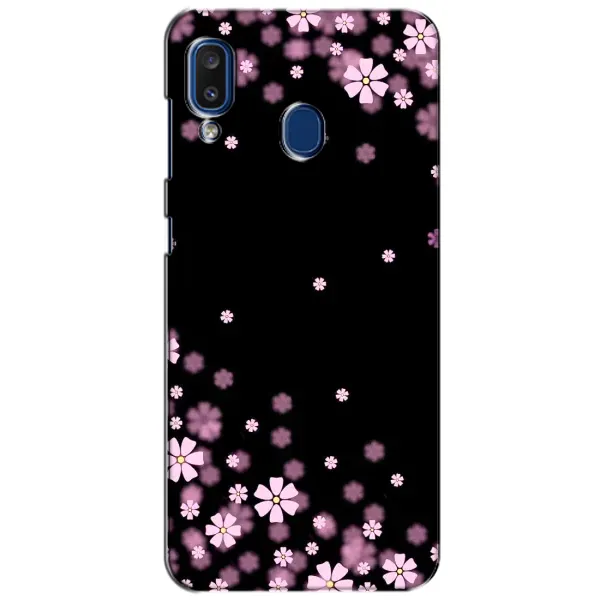 Чехол с принтом «Цветочки маленькие» для Samsung Galaxy a20 2019 (A205F)