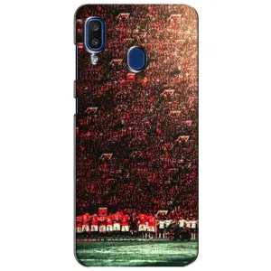 Чохол Манчестер Юнайтед для Samsung Galaxy A20 2019 (А205F) (AlphaPrint) (фанати Манчестер Юнайтед)