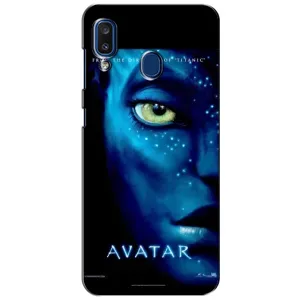 Чохли з фільму АВАТАР для Samsung Galaxy a20 2019 (A205F) (AlphaPrint) (око Аватара)