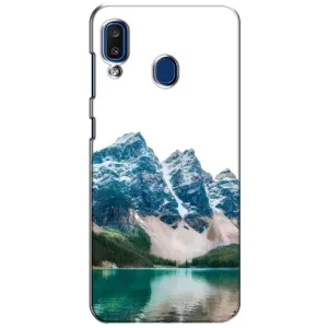 Силиконовый чехол с КАРТИНКАМИ лето для Samsung Galaxy a20 2019 (A205F) (AlphaPrint) (Гори)