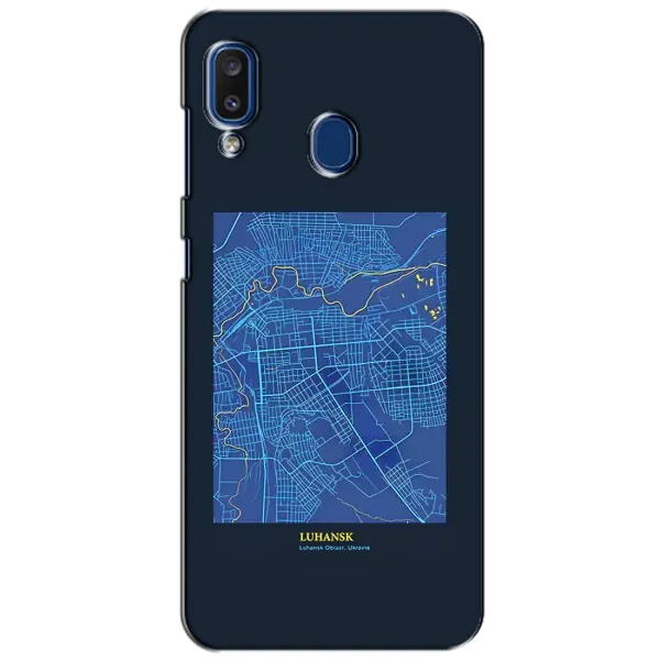 Чехол с принтом «Гуганск» для Samsung Galaxy a20 2019 (A205F)