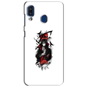 Чохли на тему: Ітачи Учіха для Samsung Galaxy a20 2019 (A205F) (AlphaPrint) (Ітачі з атрибутами)