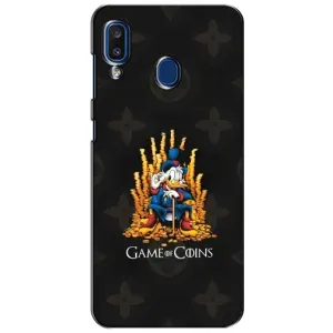 Чехлы для Samsung Galaxy a20 2019 (A205F) - Скрудж МакДак Louis Vuitton (PREMIUMPrint) (Король денег)