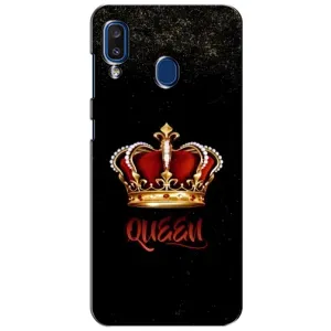 Чохол з Короною Samsung Galaxy A20 2019 (А205F) - (AlphaPrint) (Корона короля)