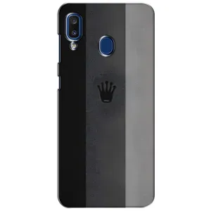 Чохол з Короною Samsung Galaxy A20 2019 (А205F) - (AlphaPrint) (Коронка)