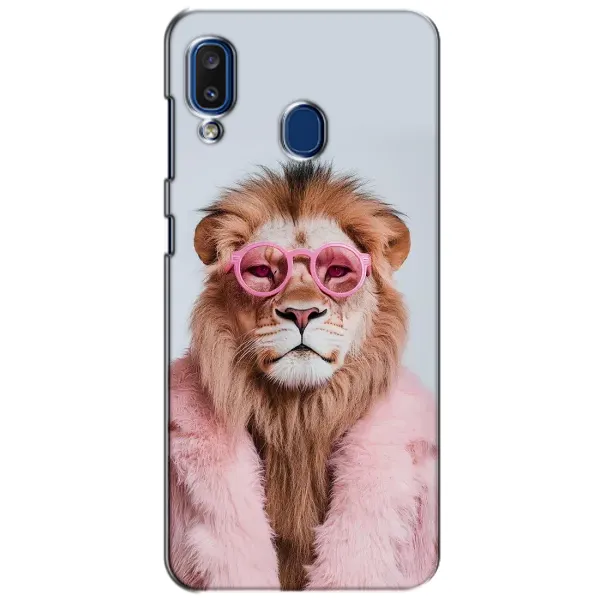 Чехол с принтом «Лев в очках» для Samsung Galaxy a20 2019 (A205F) Чехол с принтом «Лев в очках» для Samsung Galaxy a20 2019 (A205F)