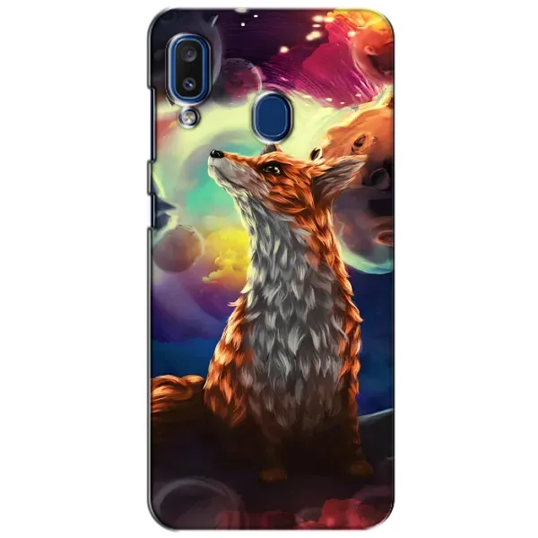 Чохол з принтом «Лисичка в космосі» для Samsung Galaxy a20 2019 (A205F)