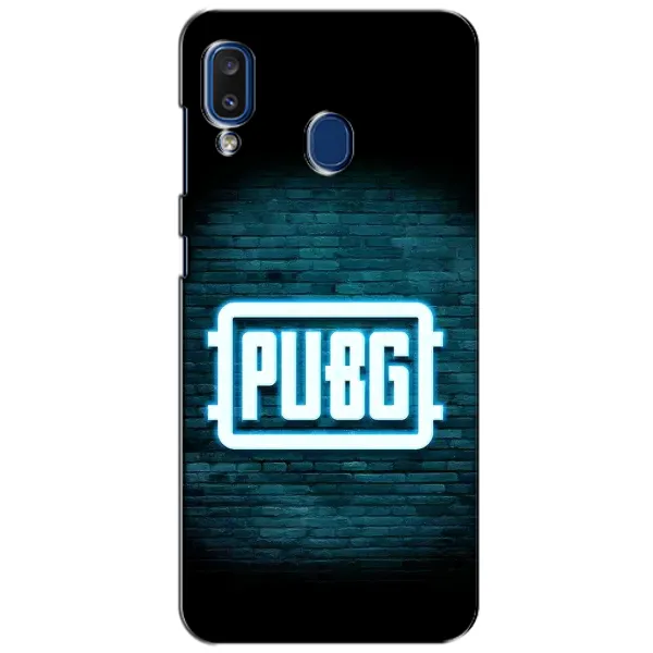 Чохол з принтом «Лого PUBG» для Samsung Galaxy a20 2019 (A205F)