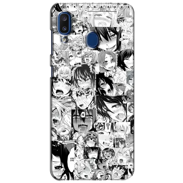Чехол с принтом «Ahegao manga» для Samsung Galaxy a20 2019 (A205F)