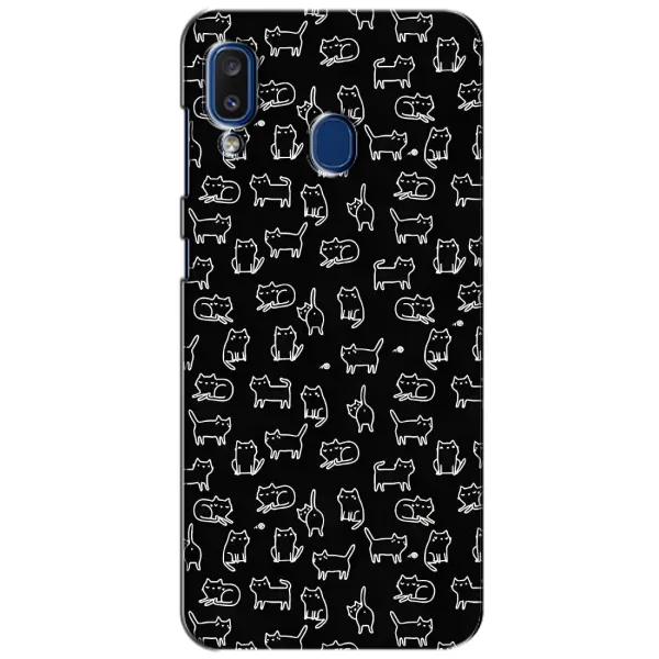 Чохол з принтом «Маленькі котики» для Samsung Galaxy a20 2019 (A205F)