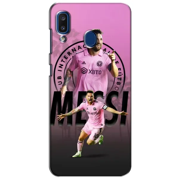 Чохол з принтом «Messi Miami» для Samsung Galaxy a20 2019 (A205F)