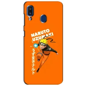 Naruto Anime Чохли для Samsung Galaxy A20 2019 (А205F) (AlphaPrint) (Наруто узумакі)