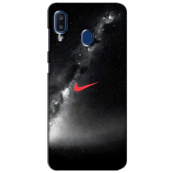 Чохол з принтом «Найк червоний» для Samsung Galaxy a20 2019 (A205F)