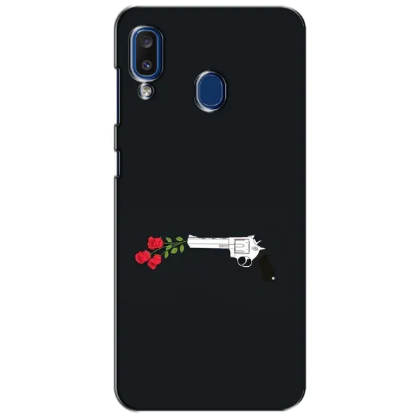 Чехол с принтом «Неожиданные цветы» для Samsung Galaxy a20 2019 (A205F)