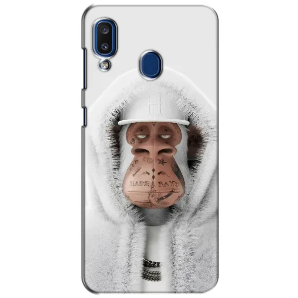 Чехол с принтом «обезьяна NFT в тату» для Samsung Galaxy a20 2019 (A205F)