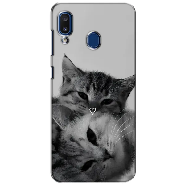 Чехол с принтом «Пара котов» для Samsung Galaxy a20 2019 (A205F) Чехол с принтом «Пара котов» для Samsung Galaxy a20 2019 (A205F)