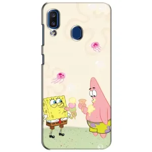 Чехол с принтом «Патрик и Боб» для Samsung Galaxy a20 2019 (A205F)