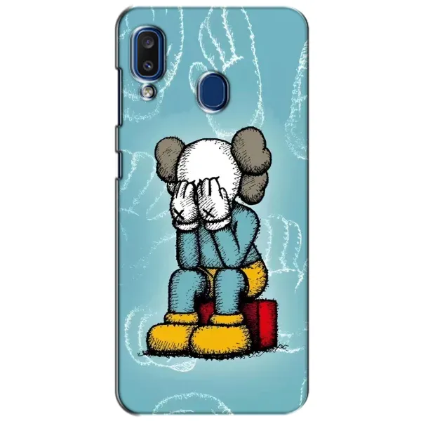 Чохол з принтом «Плач Bearbrick» для Samsung Galaxy a20 2019 (A205F)