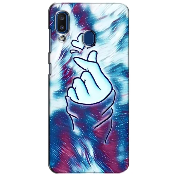 Чехол с принтом «Радужное сердце» для Samsung Galaxy a20 2019 (A205F) Чехол с принтом «Радужное сердце» для Samsung Galaxy a20 2019 (A205F)