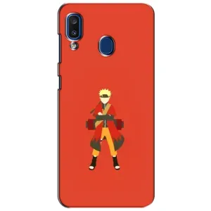 Naruto Anime Чохли для Samsung Galaxy A20 2019 (А205F) (AlphaPrint) (малюнок Наруто)