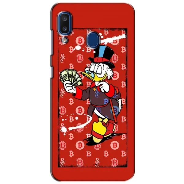Чехол с принтом «Scrooge MagDag» для Samsung Galaxy a20 2019 (A205F)